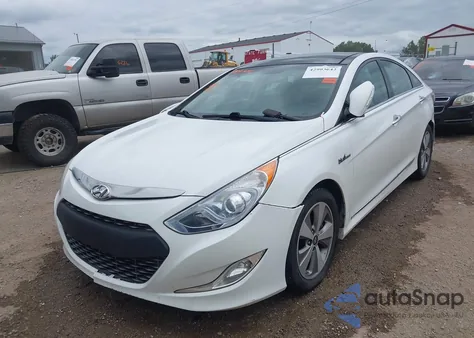 2012 Hyundai Sonata Hybrid from USA, damaged, VIN KMHEC4A41CA054827